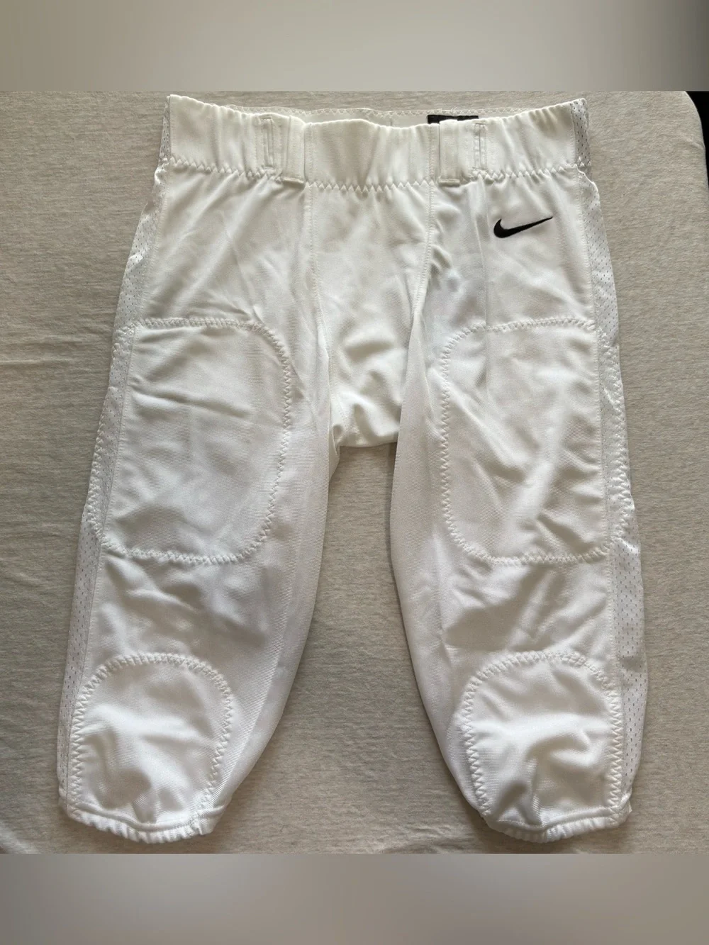 Nike Vapor Team White 3/4 Football Pants Padded Compression Men’s L